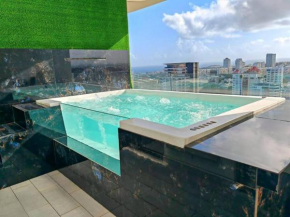 Luxury penthouse con jacuzzi privado, Gym, pool